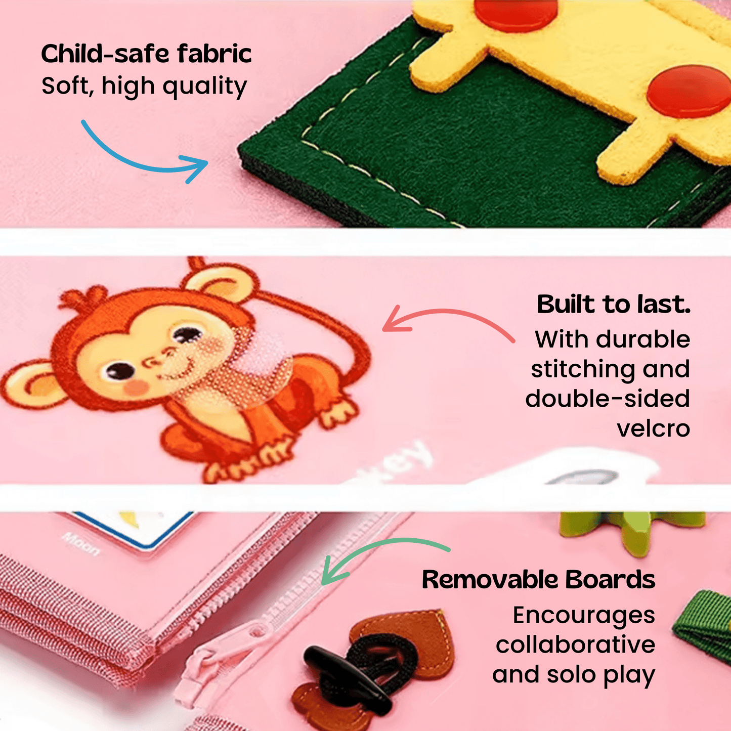 Toddler Montessori Busy Board